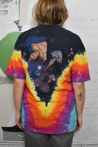 Vintage Psychedelic Mushroom Tie Dye Tee