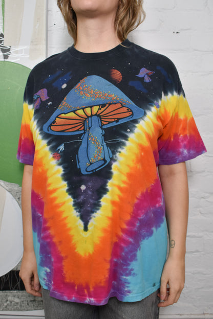 Vintage Psychedelic Mushroom Tie Dye Tee