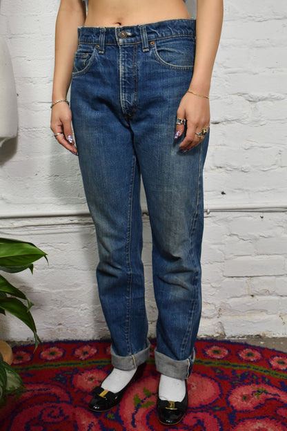 Vintage 70s "Levi's" 505 Selvedge Red Line Denim Jeans