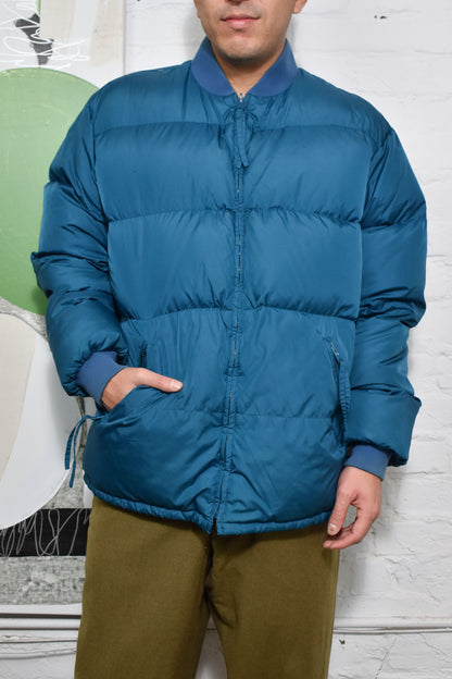 Vintage 90s "Rei" Blue Down Puffer Jacket