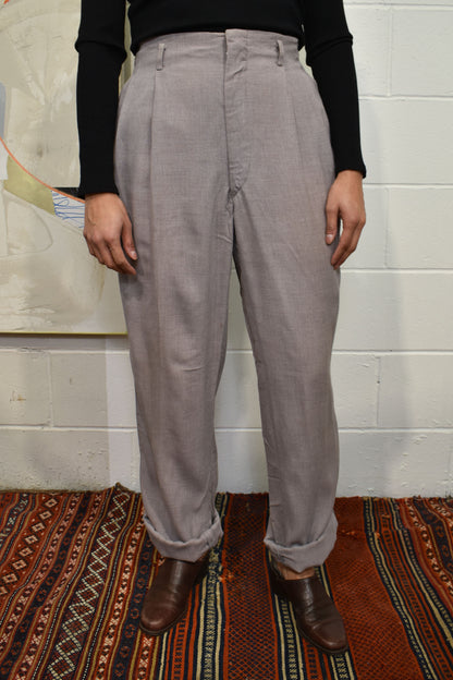 Vintage 50's/60's "Day's" San Juan Grey Gabardine Slacks