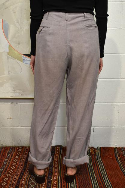 Vintage 50's/60's "Day's" San Juan Grey Gabardine Slacks