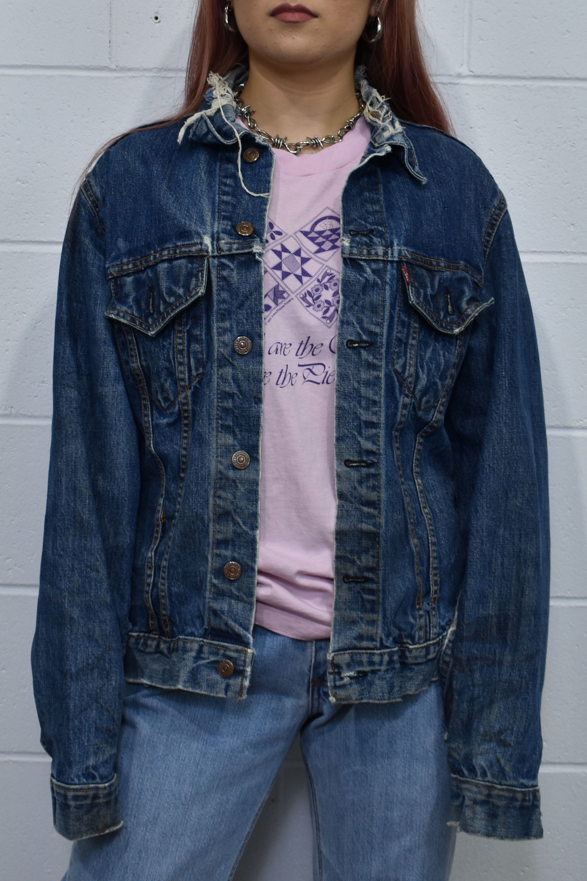 Levis big e hot sale denim jacket