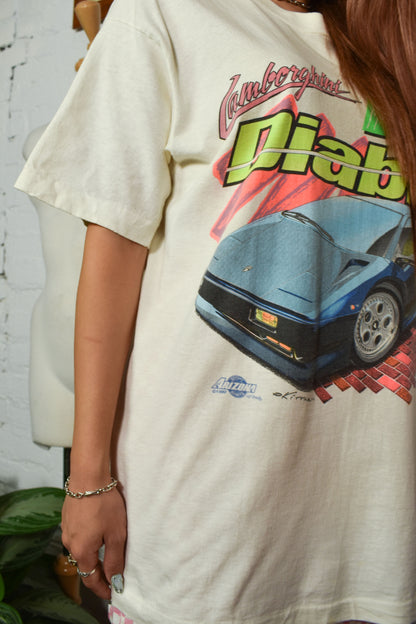 Vintage 90's Lamborghini Diablo T-Shirt