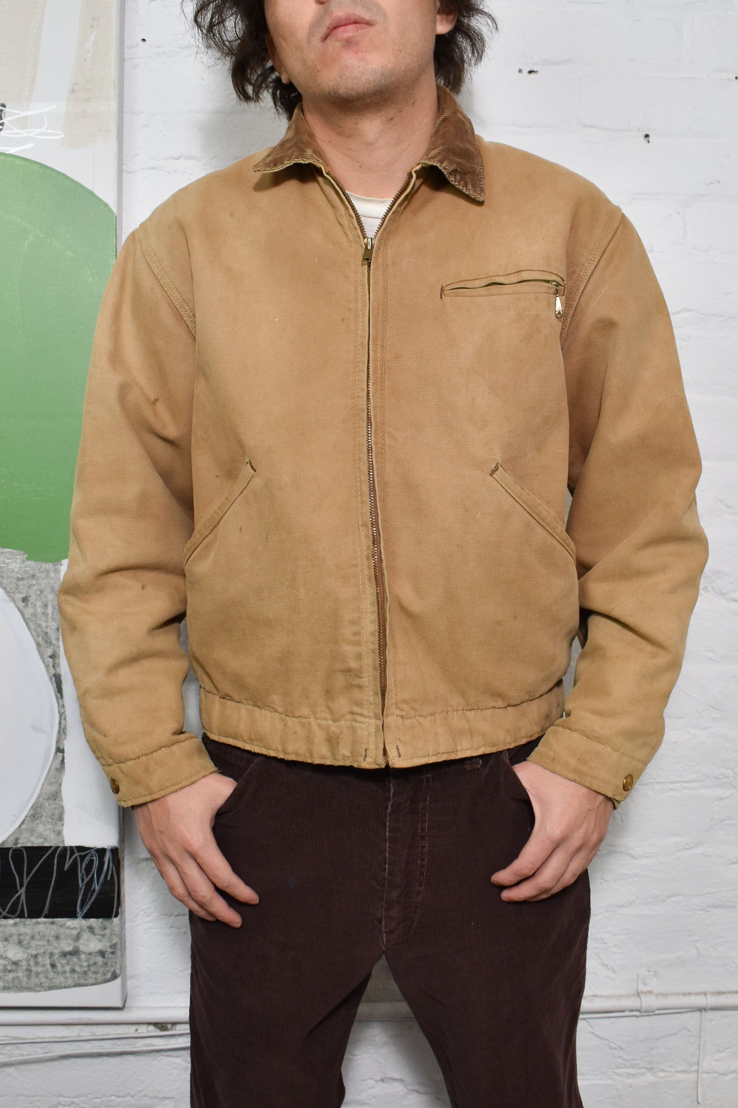 Vintage 1970's "Carhartt" Blanket Lined Jacket