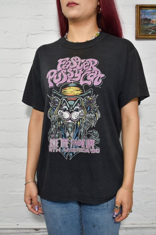 Vintage 1990 "Faster Pussycat" Tour T-Shirt