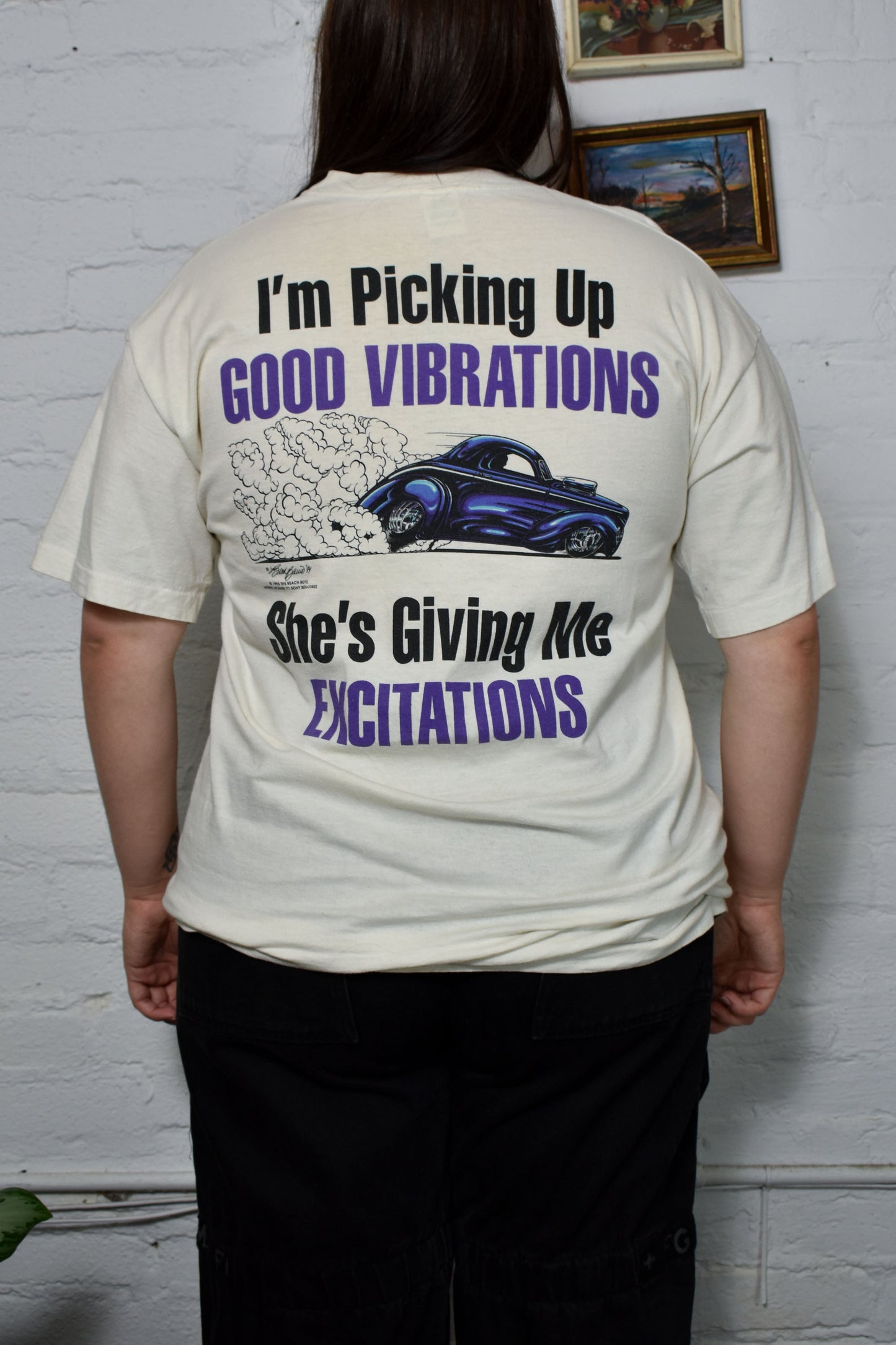 Vintage 90's Beach Boys Good Vibrations T-shirt