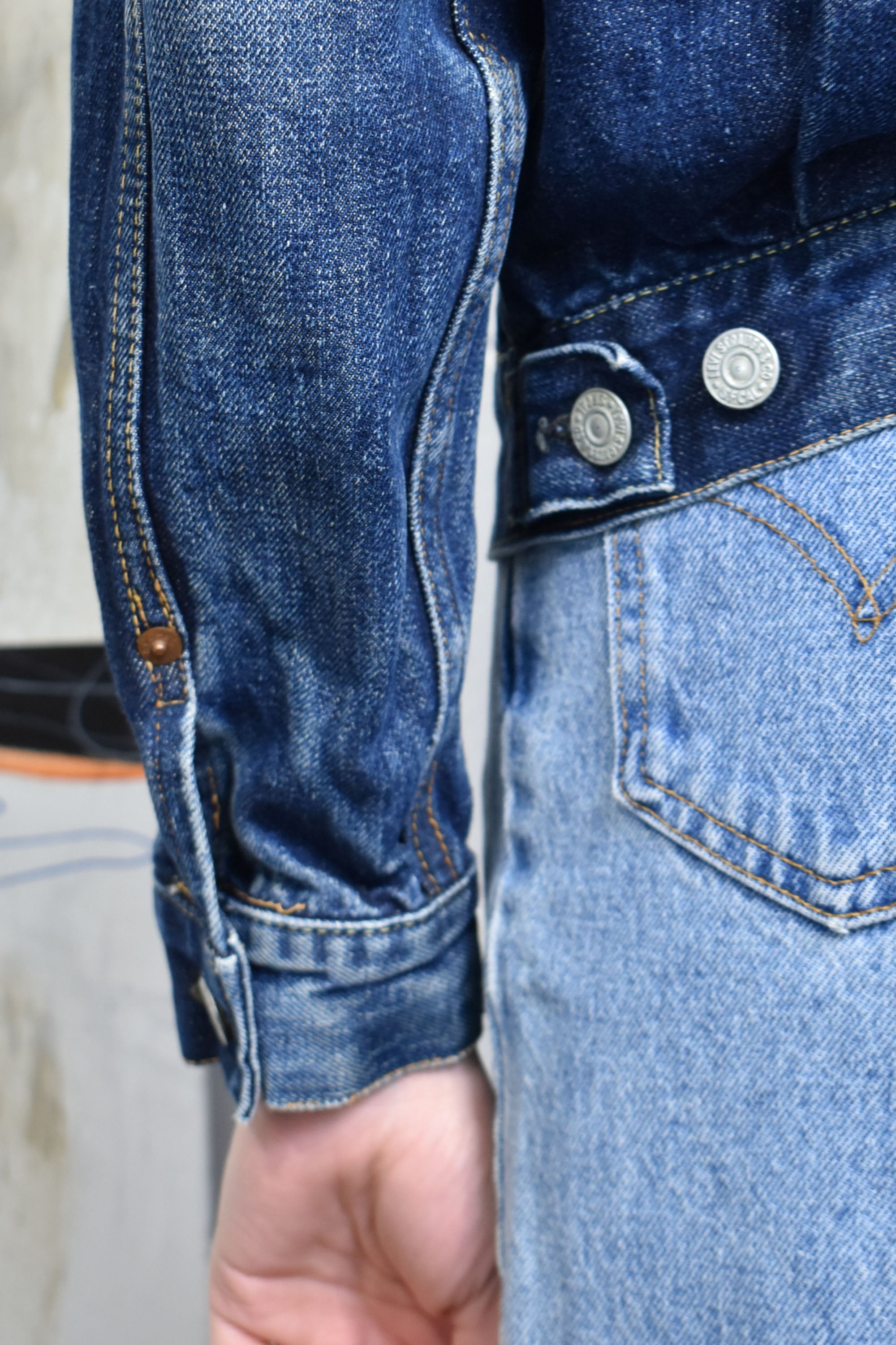 Levis 501 best sale denim jacket