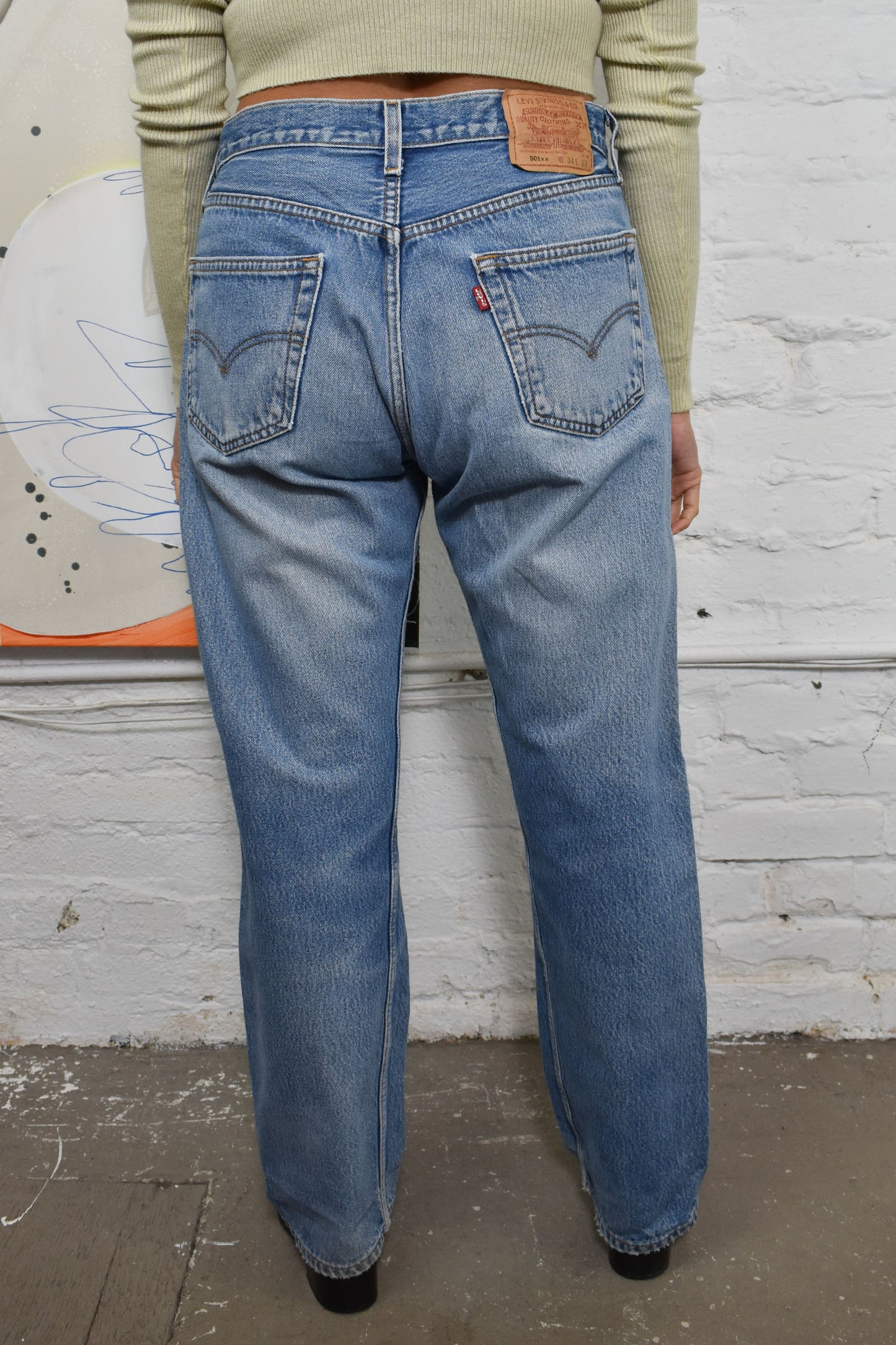 Vintage Faded "Levis" 501 Jeans