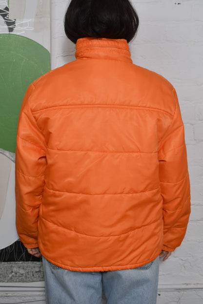 Vintage ESPRIT Sport Tangerine Puffy Jacket