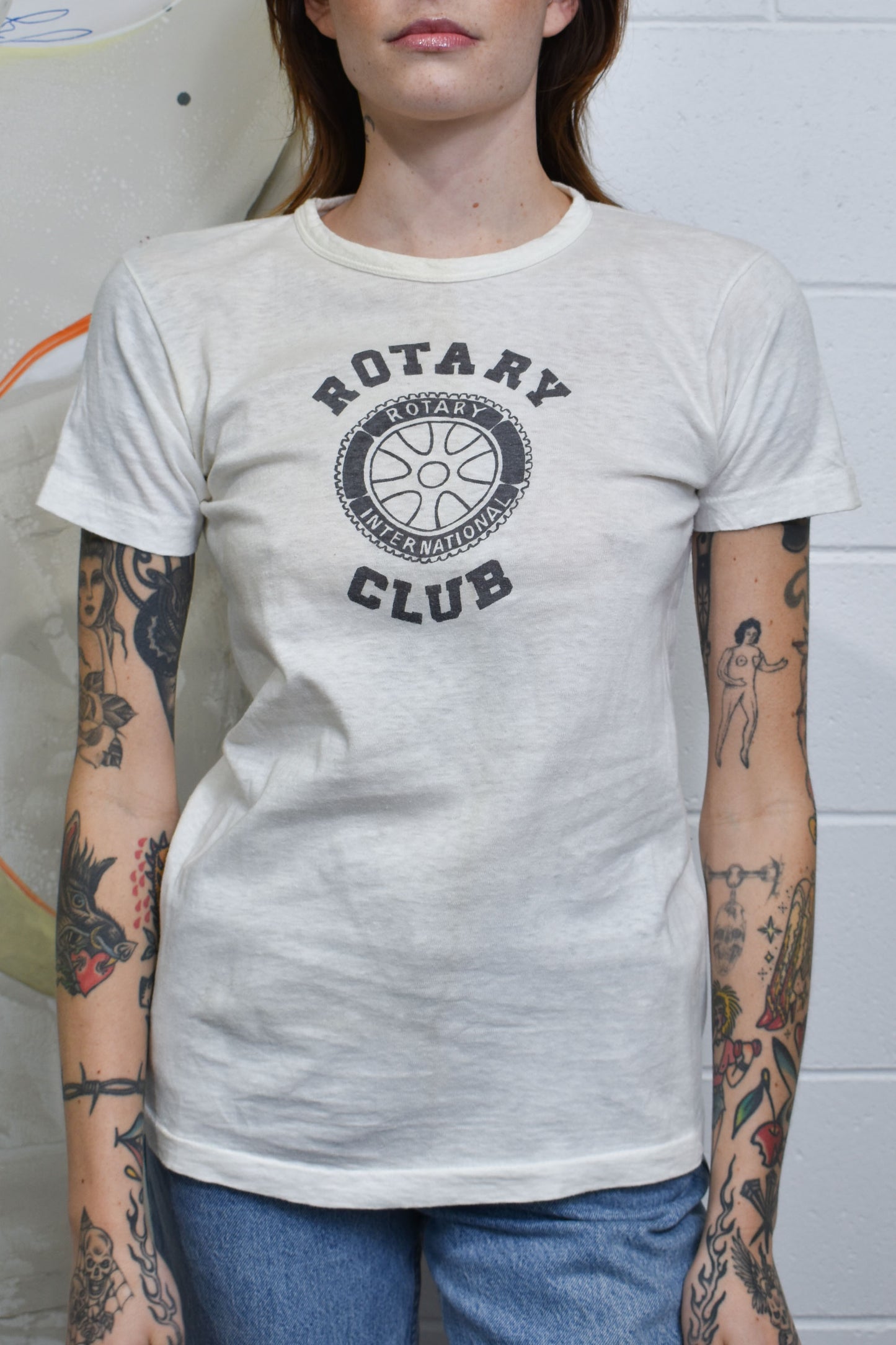 Vintage 1950's "Rotary Club International" T-Shirt