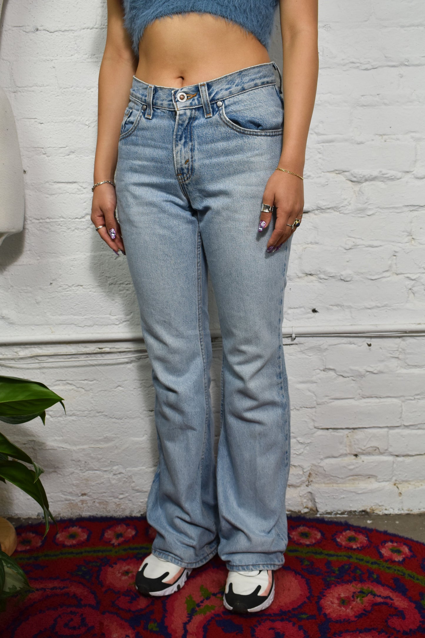 Vintage "Levis" Silver Tab Hipster Flare Jeans