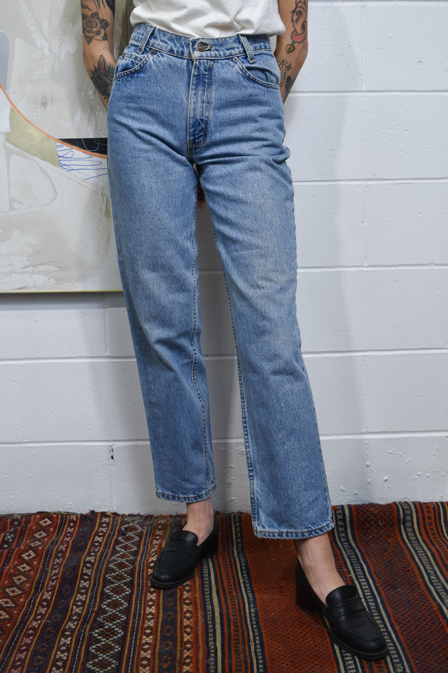 Vintage 550 "Levi's" High Waisted Jeans