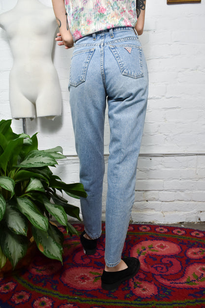 Vintage "Guess" Light Wash Mom Jeans