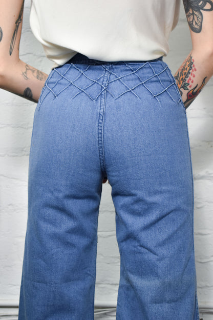 Vintage 70's/80's "Moody's Goose" Bell Bottom Jeans