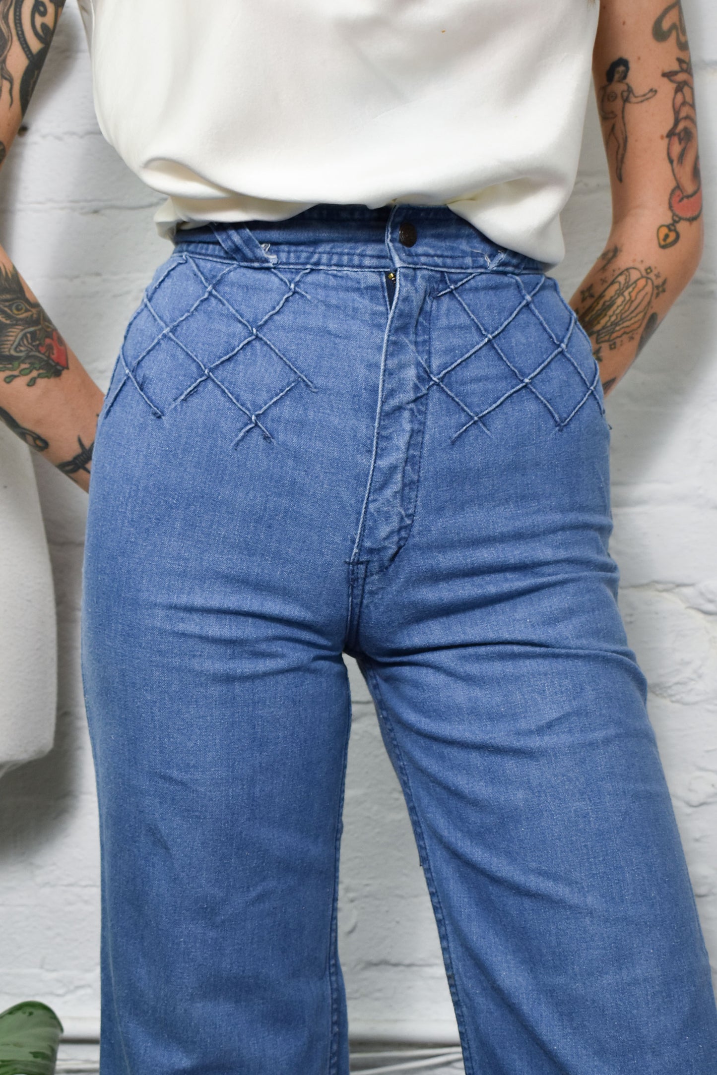 Vintage 70's/80's "Moody's Goose" Bell Bottom Jeans
