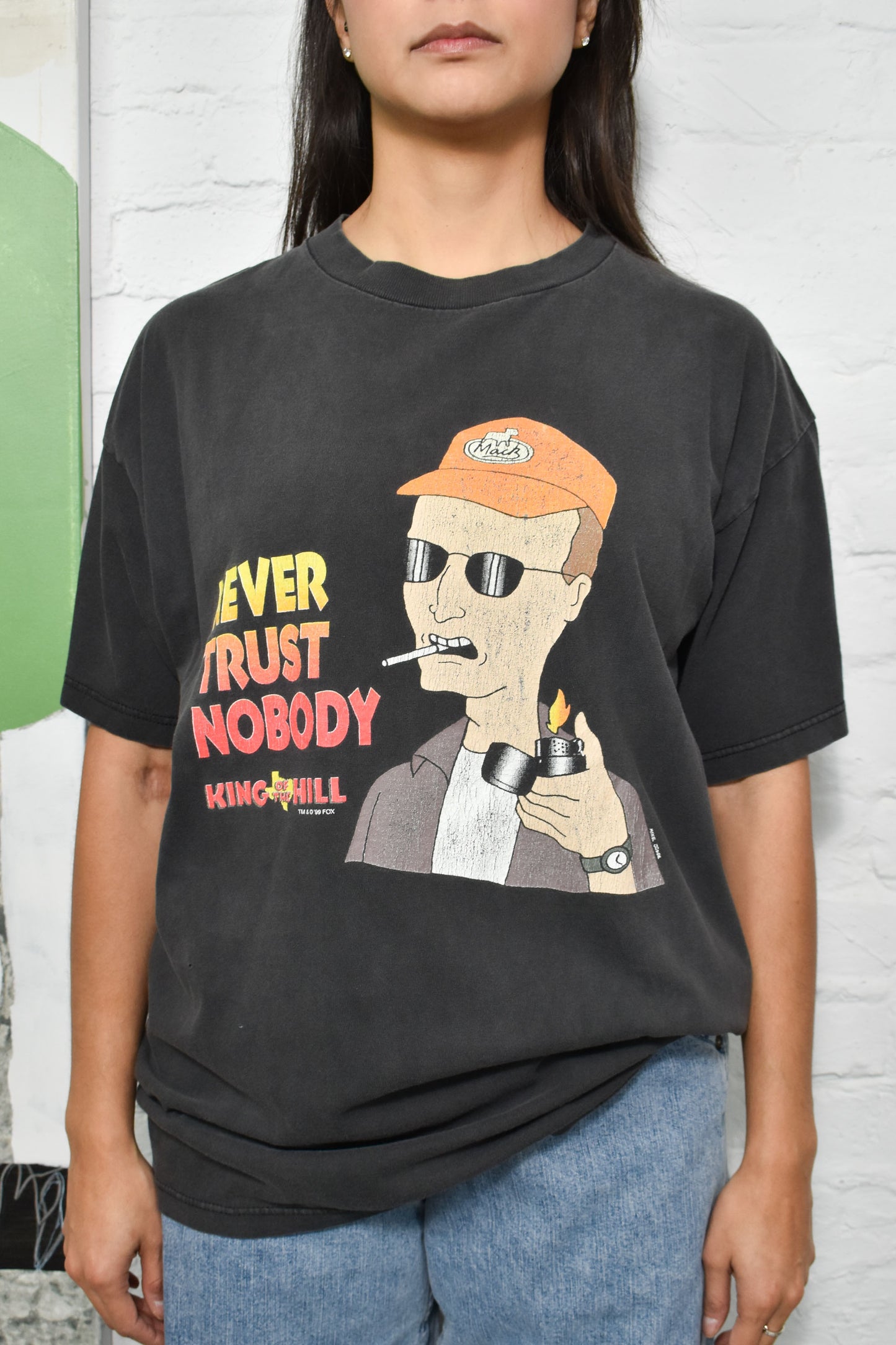 Vintage 1999 "Never Trust Nobody" King of the Hill T-Shirt