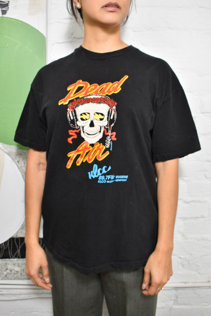 Vintage 90's Dead Air Radio T-Shirt