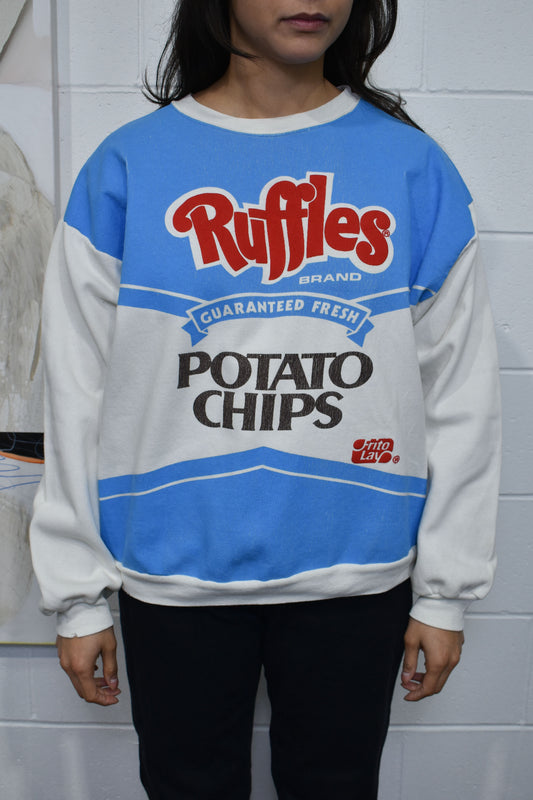 Vintage Frito Lay Ruffle Potato Chips Sweatshirt
