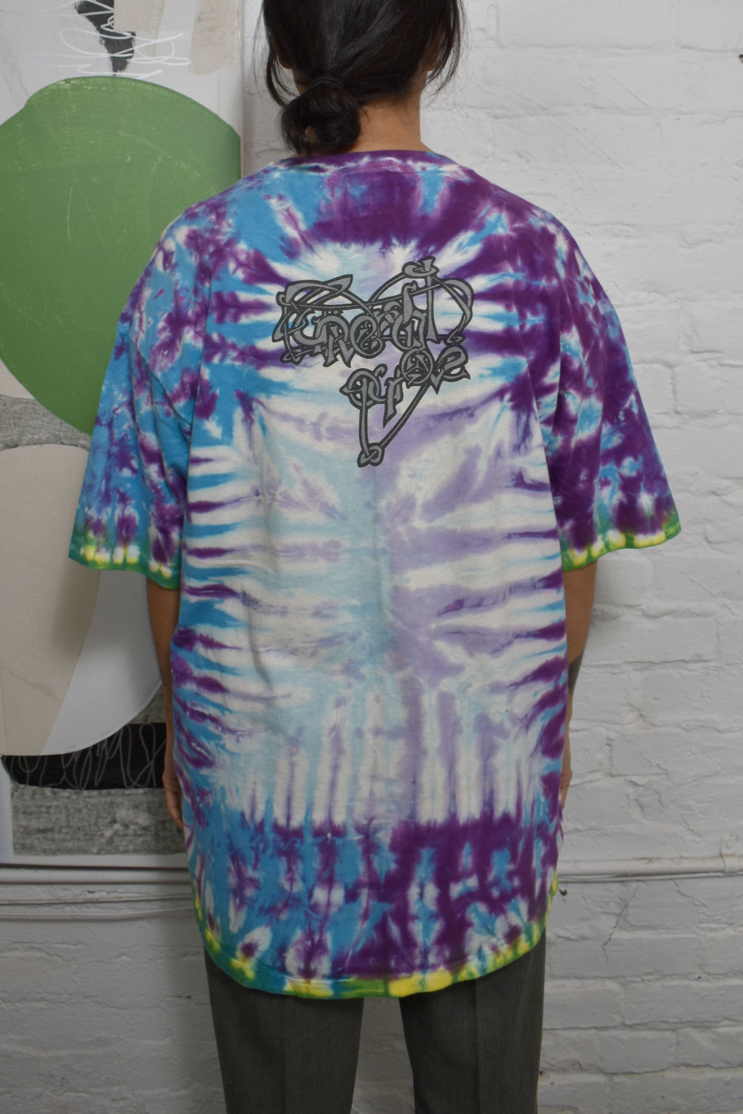 Vintage 1993 "Lenny Kravitz Universal Love Tour" Tie Dye T-Shirt