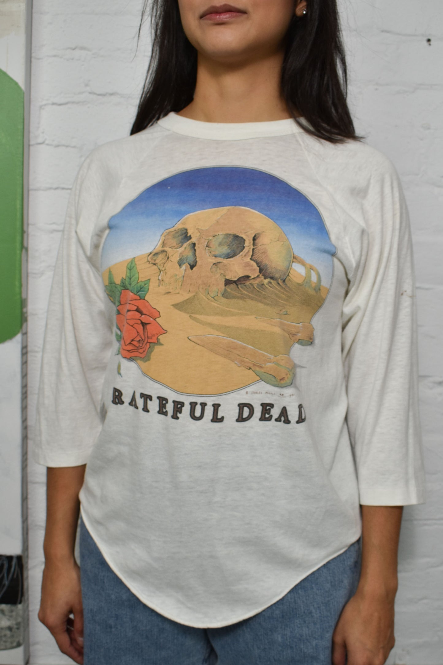 Vintage 1981 "Grateful Dead" Stanley Mouse Baseball T-Shirt