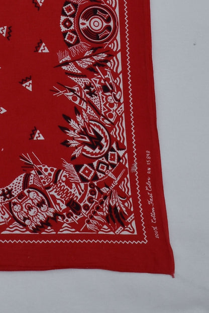 Vintage " Fast Colour" Red Bandana RN 15898