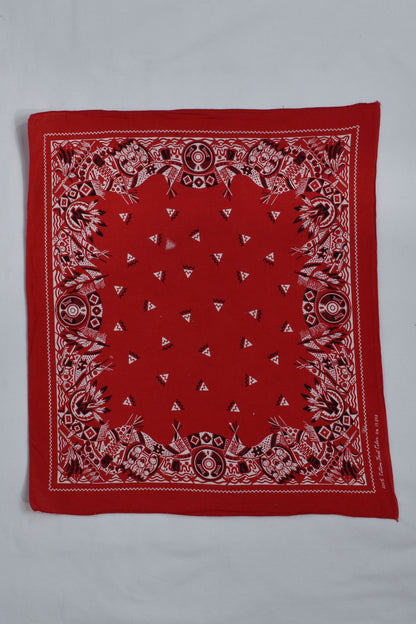 Vintage " Fast Colour" Red Bandana RN 15898