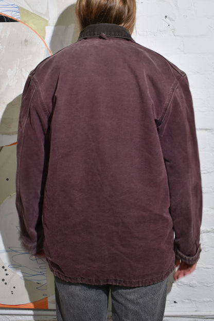 Vintage 90s "Carhartt" Chocolate Chore Jacket