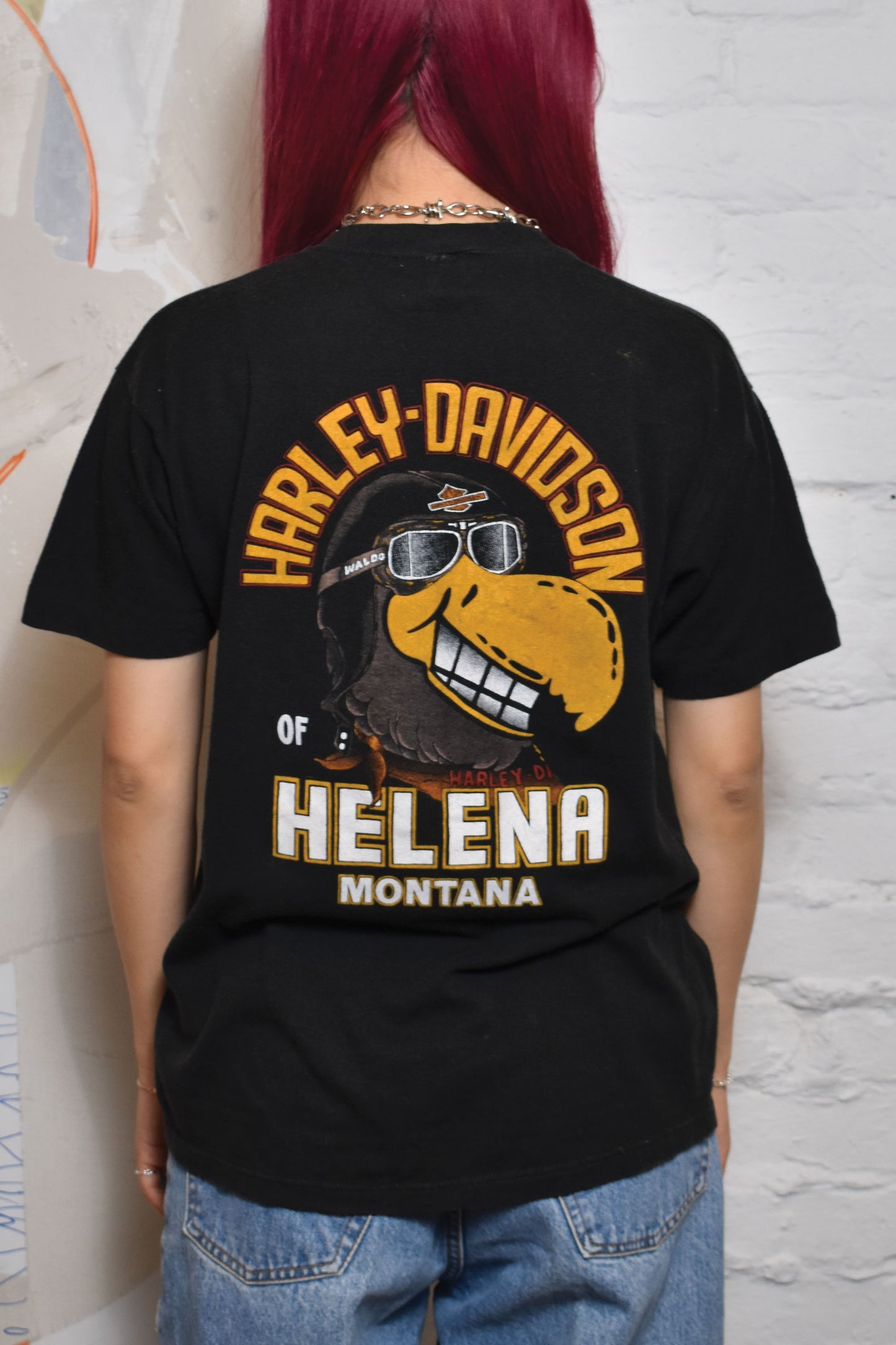 Vintage 80s "Harley Davidson" Takin' Pride In What You Ride! T-shirt