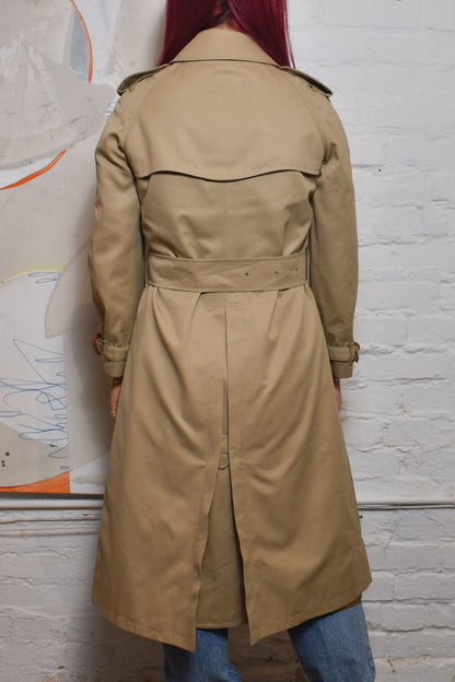 Vintage "Burberry" Trench Coat