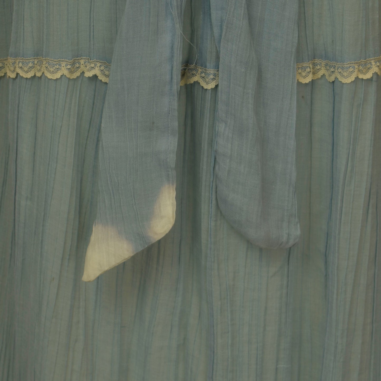 Vintage 70s Gunne Sax by Jessica Size 14 Baby Blue Prairie Dress