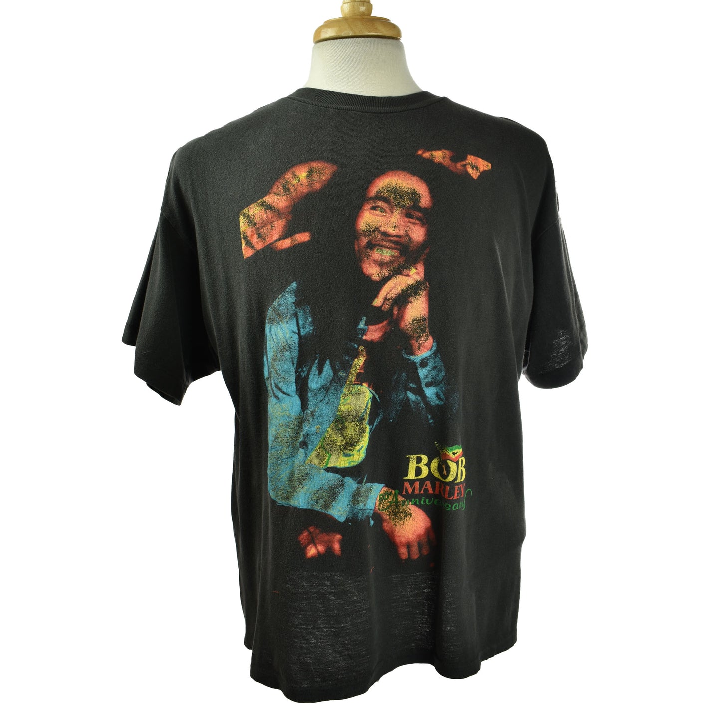Vintage 1995 Single Stitch Bob Marley 50th Anniversary Tee
