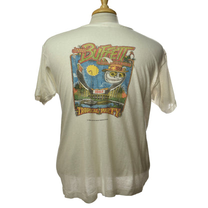 Vintage 1985 Jimmy Buffett & The Coral Reefer Band Concert Sports Tour Single Stitch T-shirt