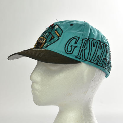 Vintage 1994 Vancouver Grizzlies NBA Snapback Size 6 5/8 Hat Cap - Starter