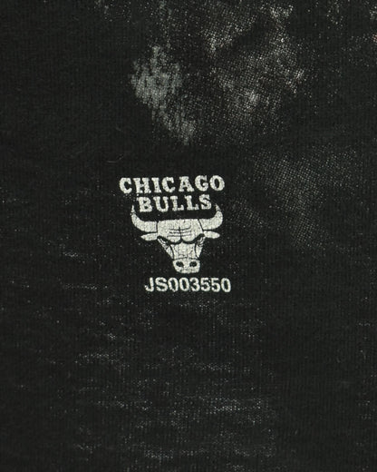 Vintage 90s Chicago Bulls Tee x NBA Black T-shirt Single Stitch