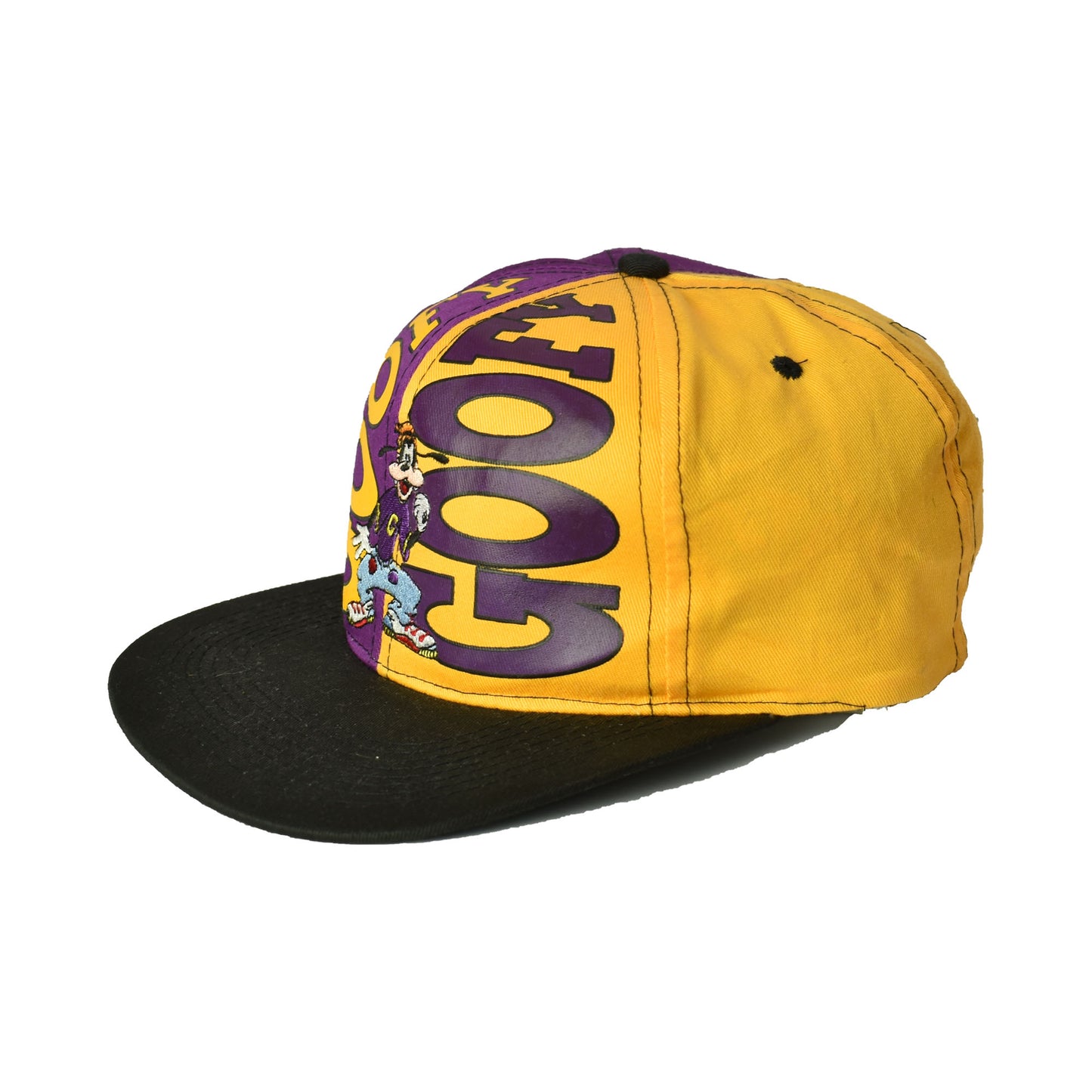 Vintage 90s Goofy Hip Hop Colorblock Hat