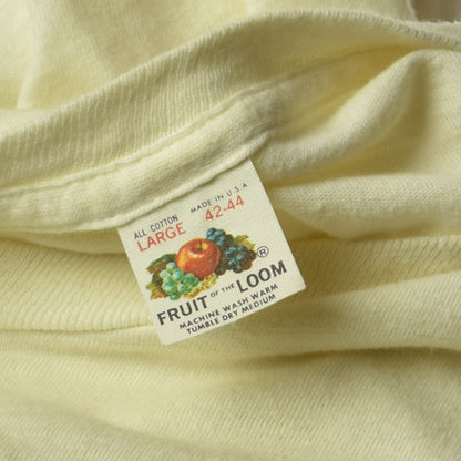 Vintage 70s Single Stitch Fruit of the Loom General Pants Company "Everybody's pulling for us" Tee