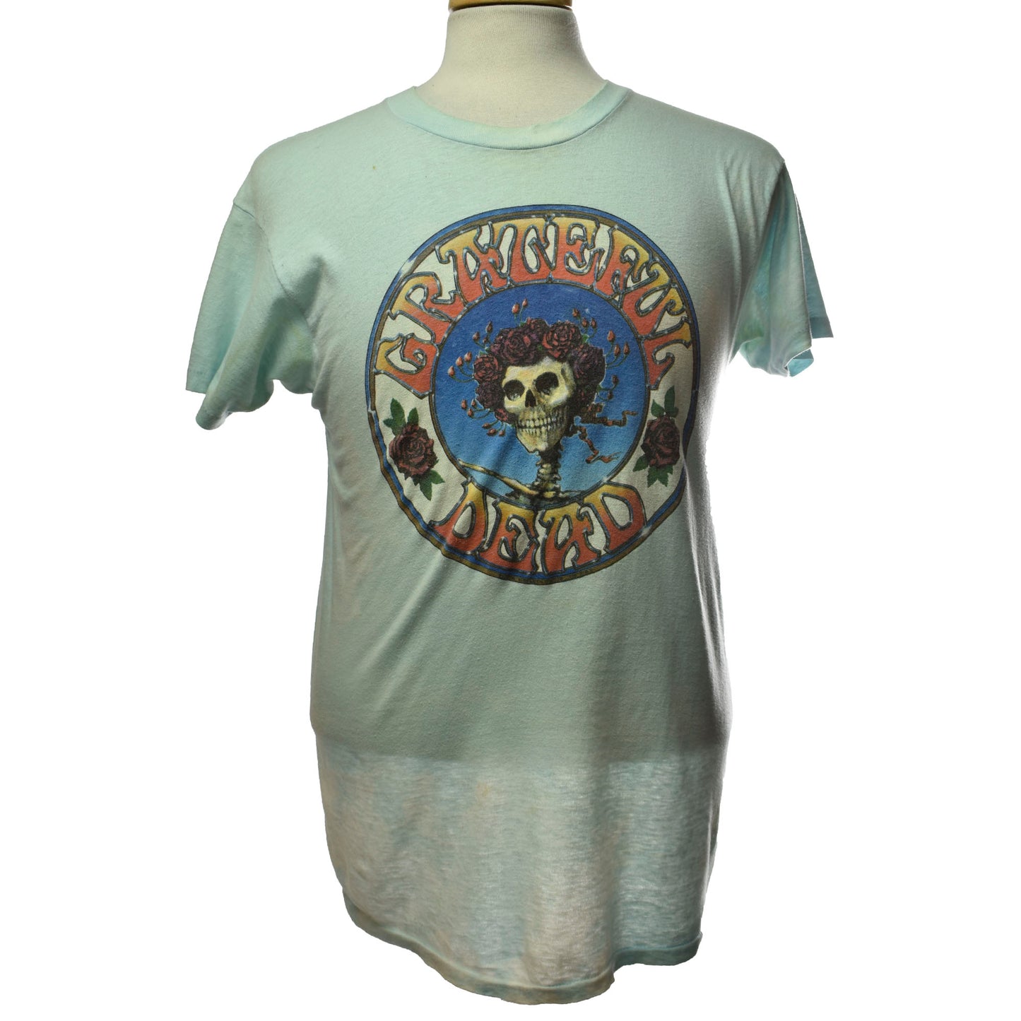 Vintage 1988 Grateful Dead Tour Music Promo Single Stitch Tie Dye Graphic T-shirt