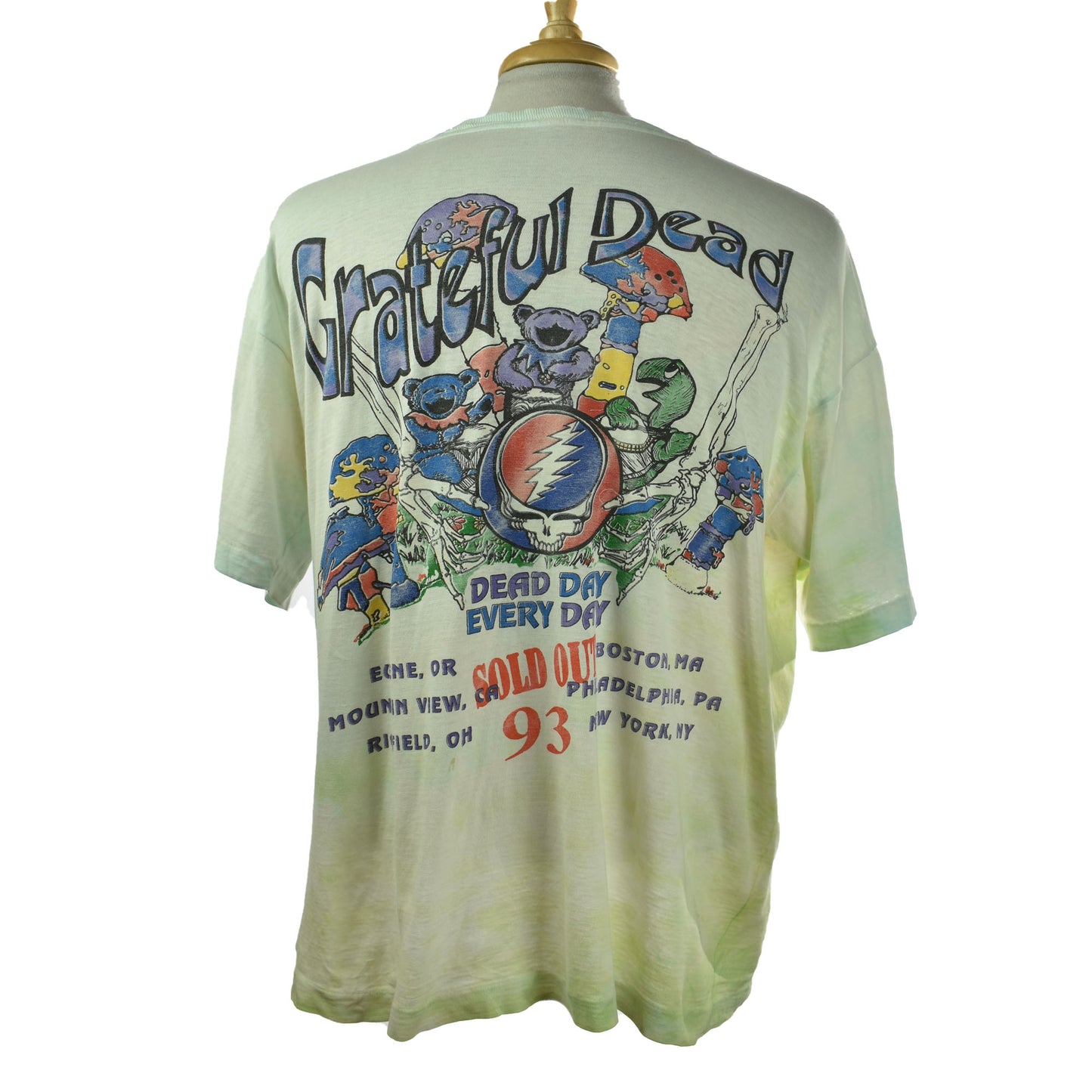 Vintage 90's Single Stitch Grateful Dead Summer Tour Tee