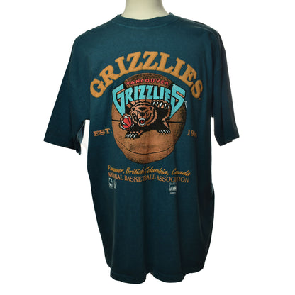 Vintage 90s Vancouver Grizzlies National Basketball Association NBA Single Stitch T-shirt Size L