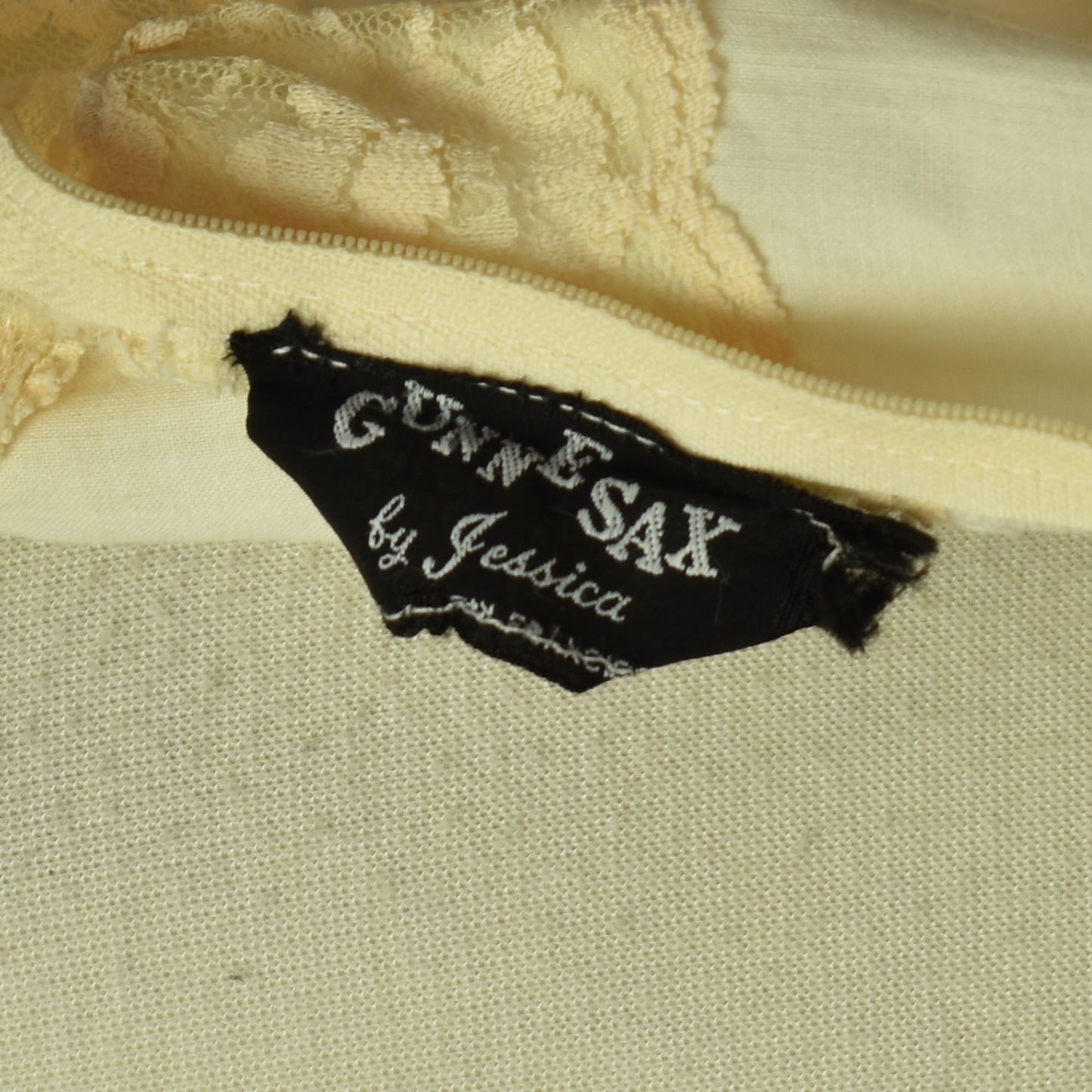 Vintage 70s Gunne Sax Victorian Black Label Cotton Lace Romantic Prairie Maxi Dress