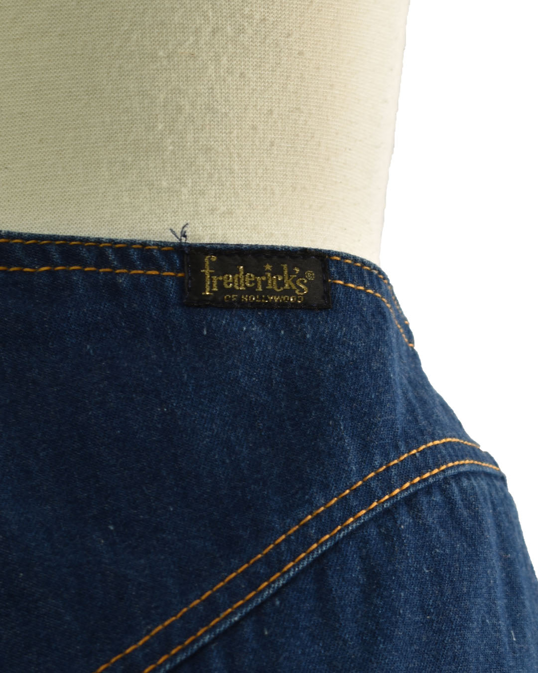 Vintage 80s Denim Frederick's of Hollywood Zip Around Crotch Jeans Siz –  The Only Vintage