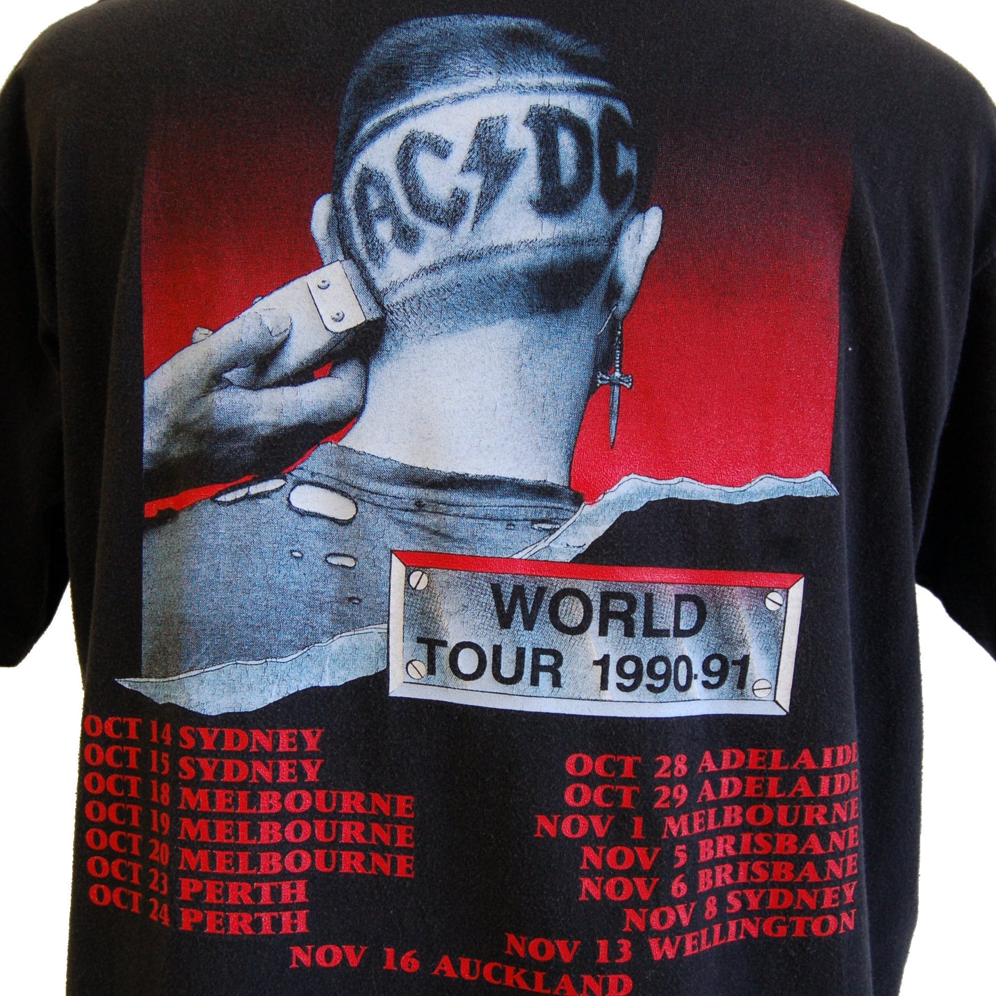 Vintage 90s AC/DC Tour T-Shirt
