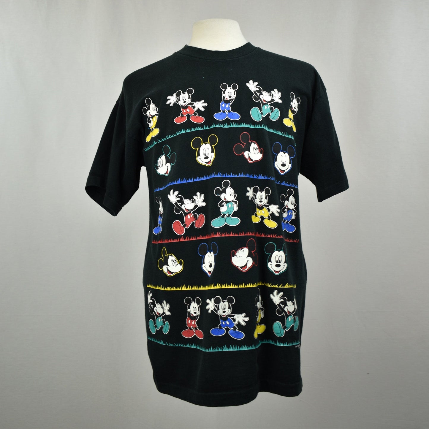 Vintage 90's Jerry Leigh Single Stitch Mickey Disney T-shirt
