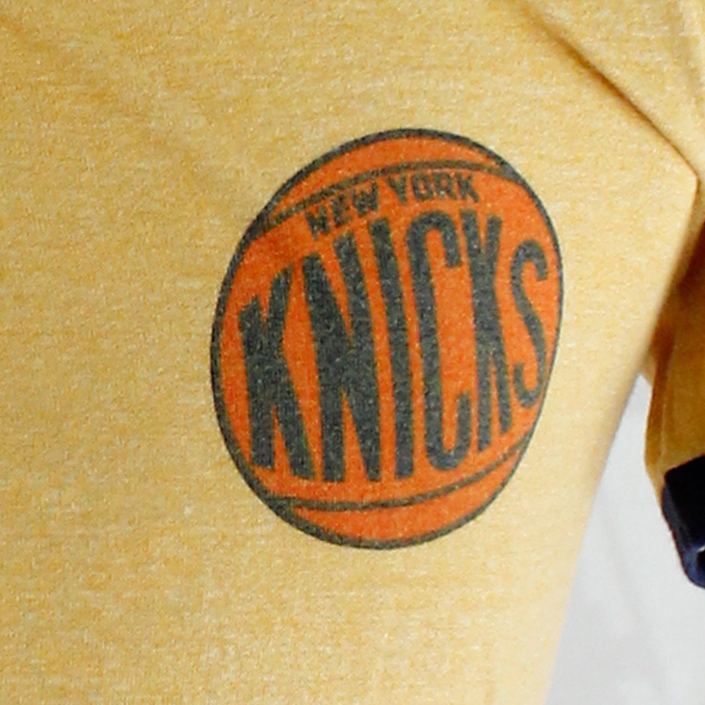 Vintage New York Knicks Collector's Item T-shirt 1968 - 1976 Logo Ringer Tee Single Stitch Action Sportswear Brooklyn