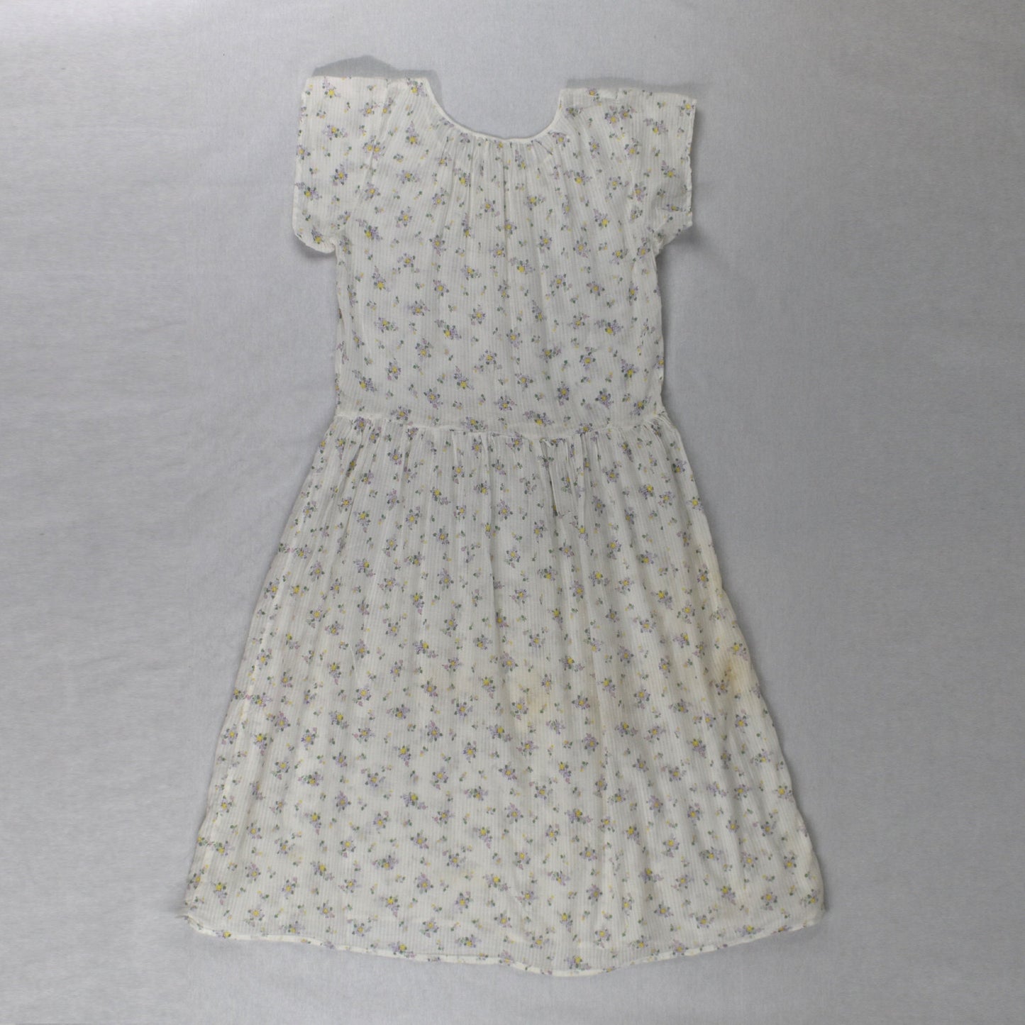 Vintage 1930's Cotton Floral Day Dress