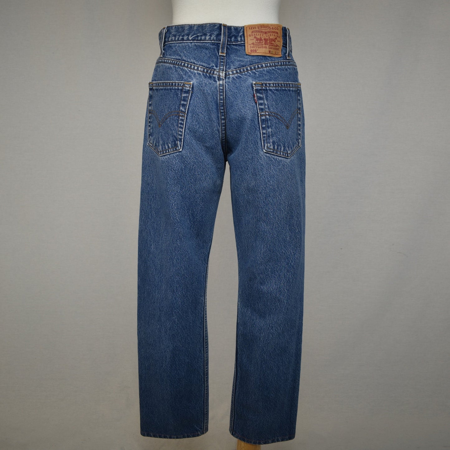 Vintage Levi's 505 Jeans - Regular Fit Straight Leg - 80s Denim