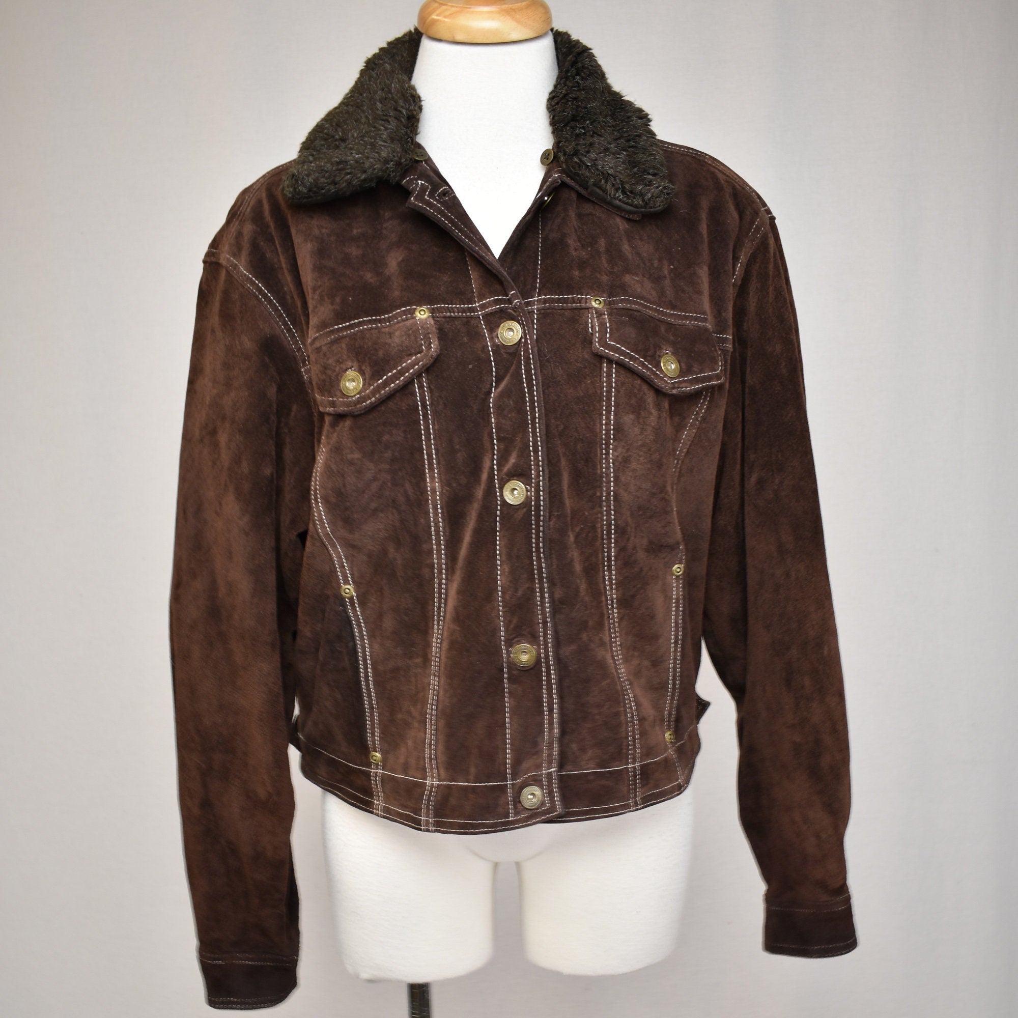 Claiborne clearance suede jacket