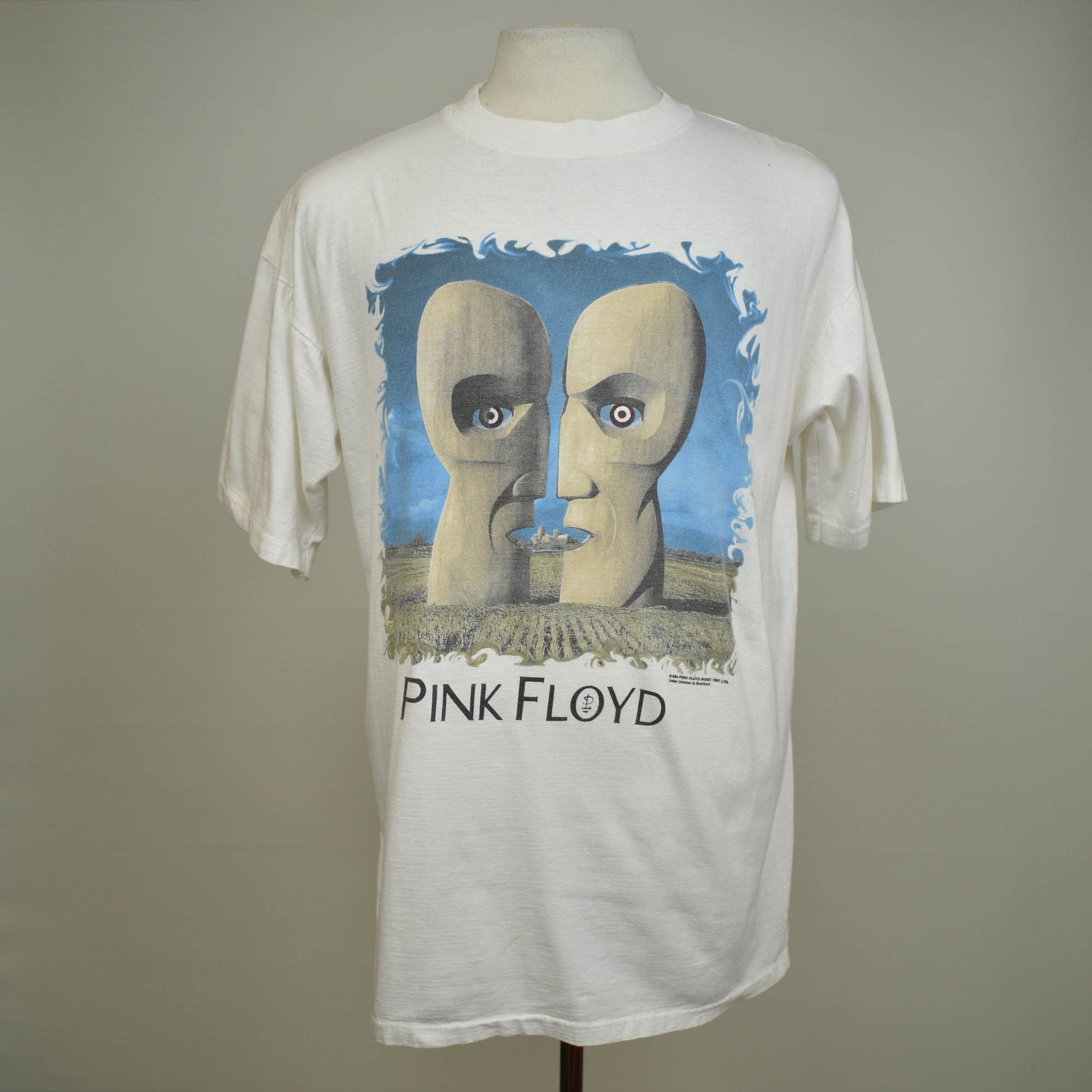 North Vintage Division Only Concert Bell The T-Sh Floyd 1994 American Pink Vintage Tour –