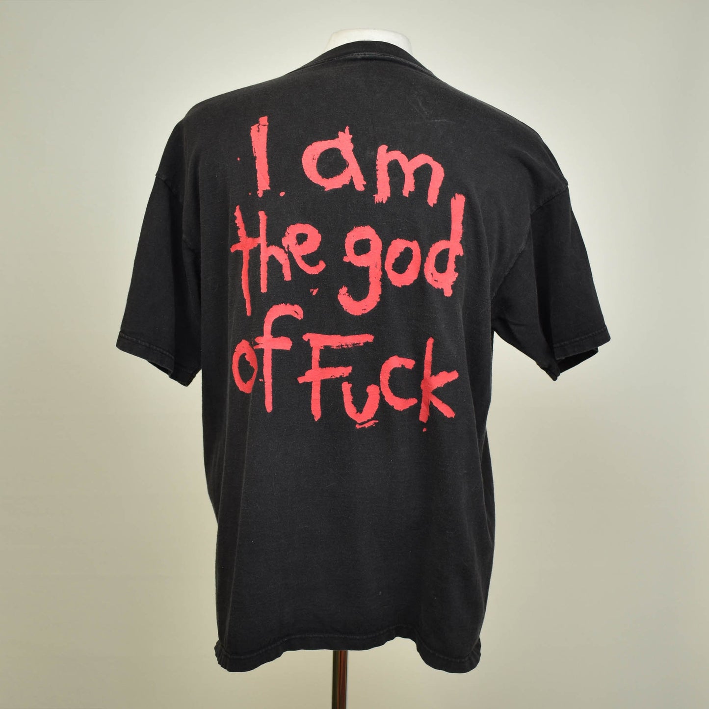 Vintage 1994 Marilyn Manson I Am The God Of F**k T Shirt